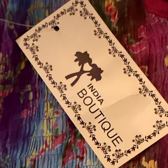 India Boutique Colorful Maxi Dress - Picture 5 of 6